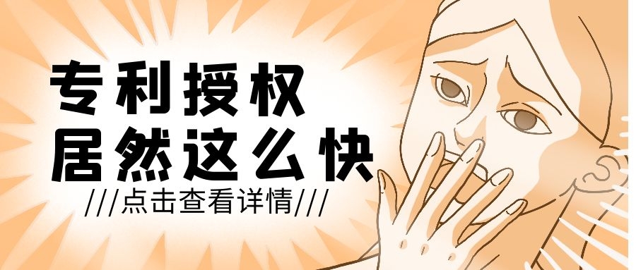 10個月獲得專利授權(quán)， 兩種途徑即刻了解……