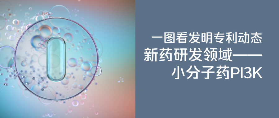 一圖看發(fā)明專利動(dòng)態(tài)｜新藥研發(fā)領(lǐng)域——小分子藥PI3K